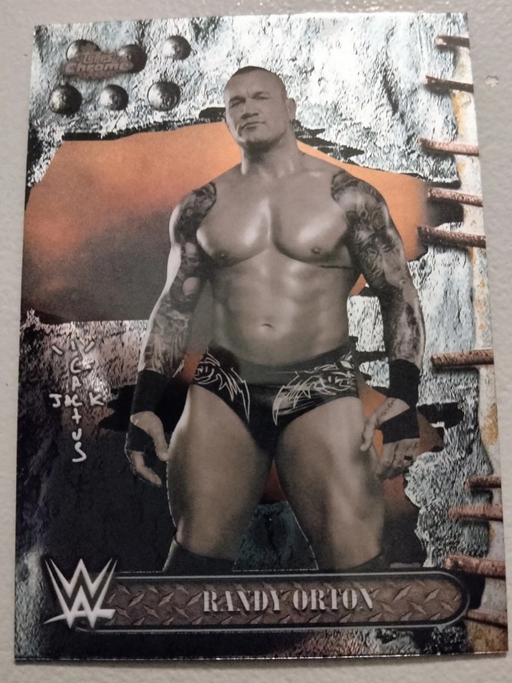 🔥NOW $3🔥 Randy Orton 2024 Topps Chrome WWE Wrestling Card
